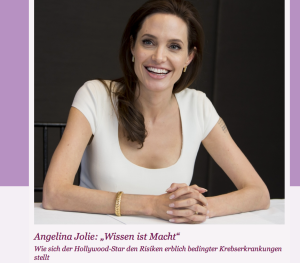 Angelina Jolie Ovarialkarzinom